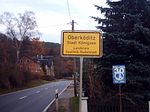 Ortseingangsschild Oberköditz